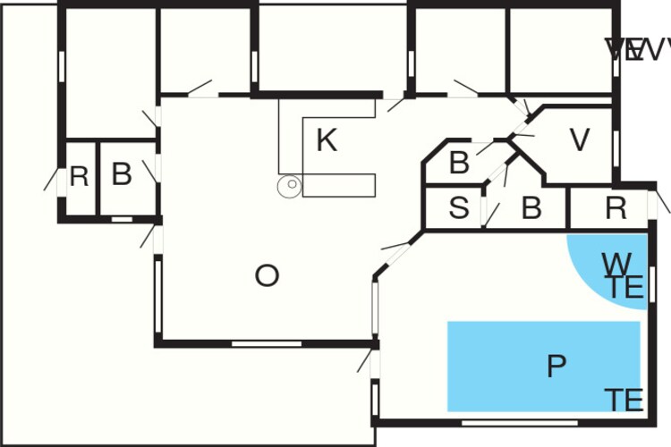 Luxe retraite in Lonstrup -- By Traum Ferienwohnungen-Plattegrond