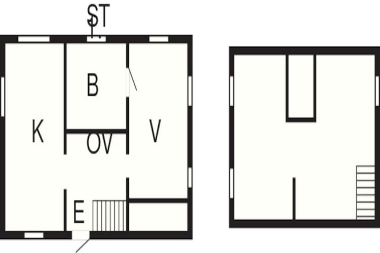 Maison de vacances pour 4 a FÄRGELANDA-By Traum-Plan d'étage