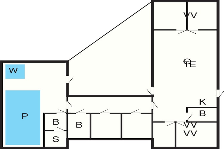 14 Personen Ferienhaus in Væggerløse-By Traum - Grundriss