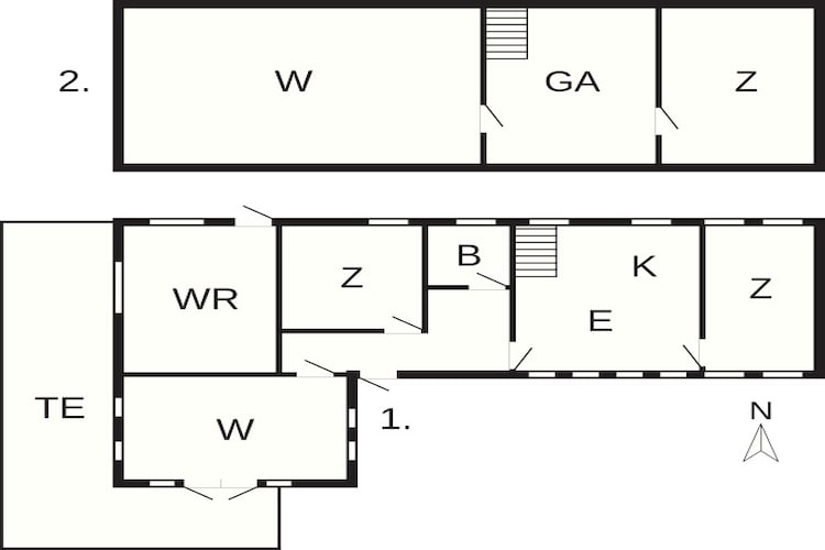 8 persoons vakantie huis in Nexø-By Traum-Plattegrond