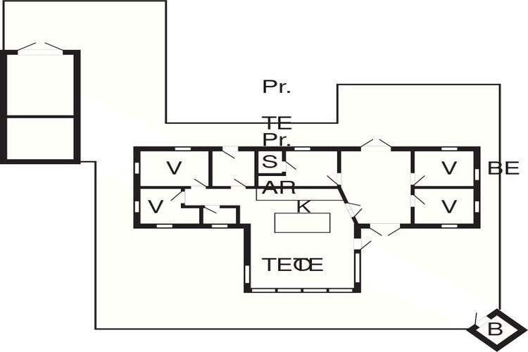 Modern huis met spa -- By Traum Ferienwohnungen-Plattegrond