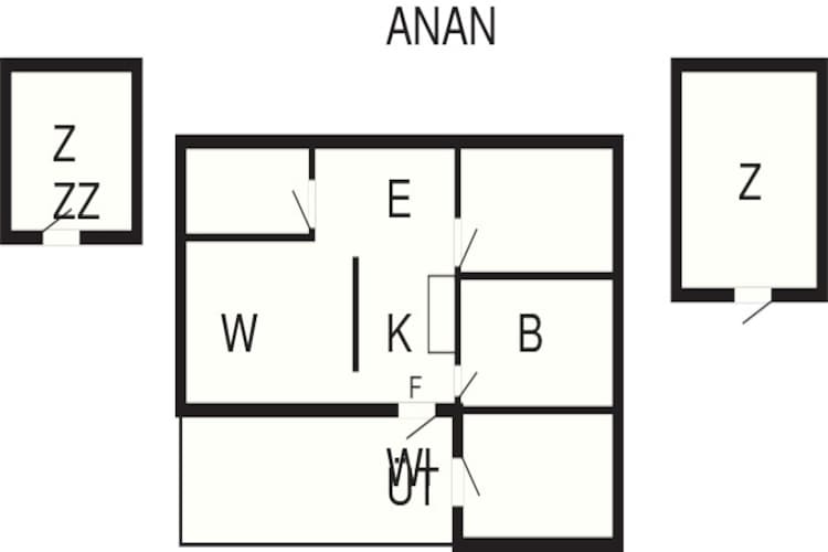 Maison de vacances pour 9 a SÖLVESBORG-By Traum-Plan d'étage