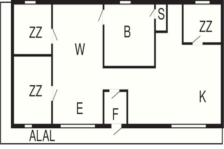 6 person holiday home in PRÄSSEBO-By Traum-Floor plan