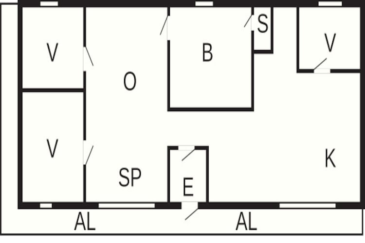 6 person holiday home in PRÄSSEBO-By Traum-Floor plan