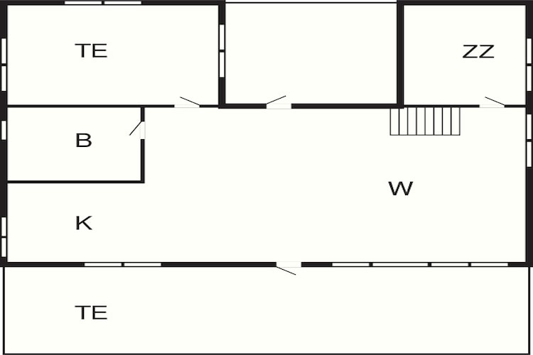 6 persoons vakantie huis in Hovborg-By Traum - Plattegrond
