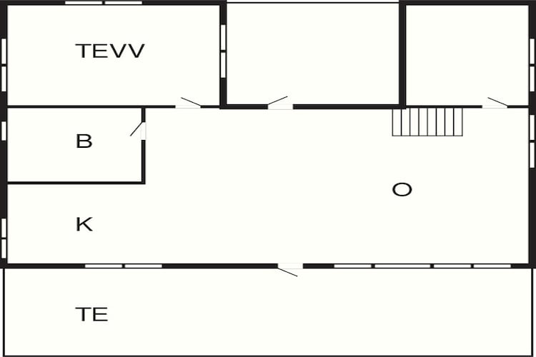 6 persoons vakantie huis in Hovborg-By Traum - Plattegrond