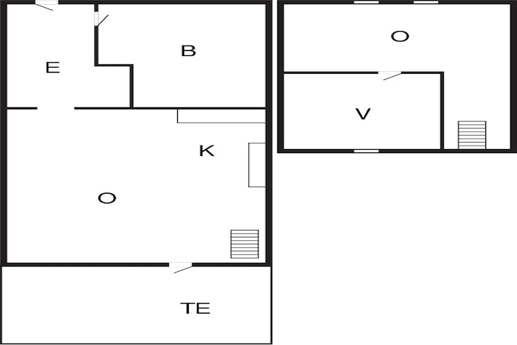 5 persoons vakantie huis in Rømø-By Traum - Plattegrond