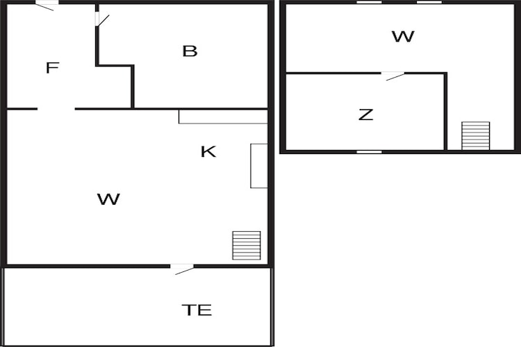 5 persoons vakantie huis in Rømø-By Traum - Plattegrond