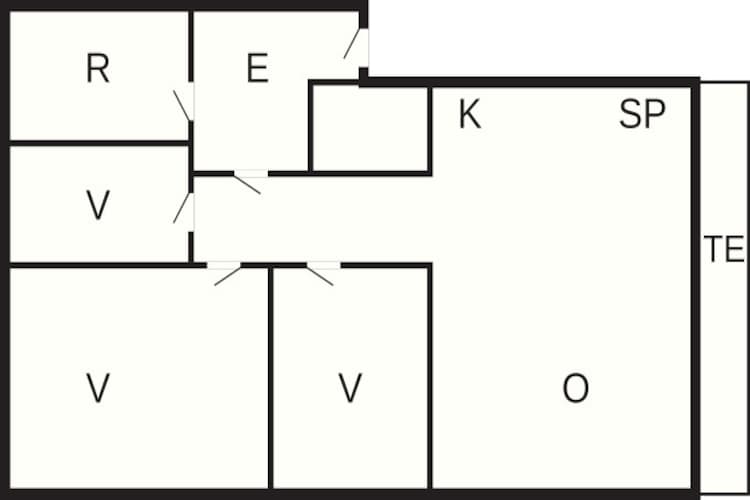 6 persoons vakantie huis in hatlestrand-By Traum-Plattegrond