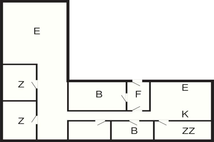 8 persoons vakantie huis in Løkken-Plattegrond