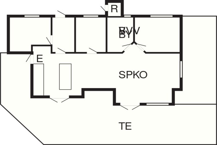 6 persoons vakantie huis in Martofte-By Traum-Plattegrond