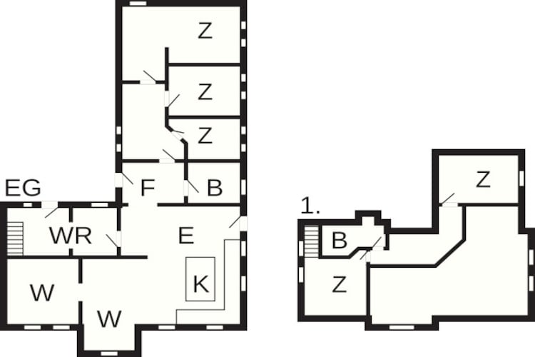 12 persoons vakantie huis in Sønder Omme-By Traum-Plattegrond