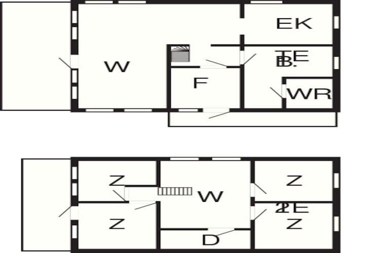 8 person holiday home in Nuvsvåg-By Traum-Floor plan