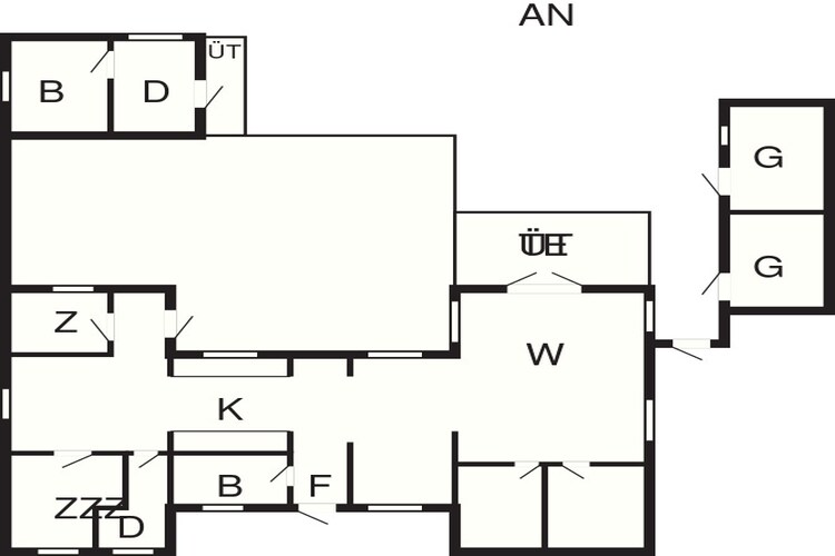 6 persoons vakantie huis in Græsted-By Traum-Plattegrond