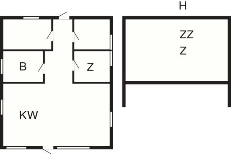 8 Personen Ferienhaus in Jelsa-By Traum - Grundriss