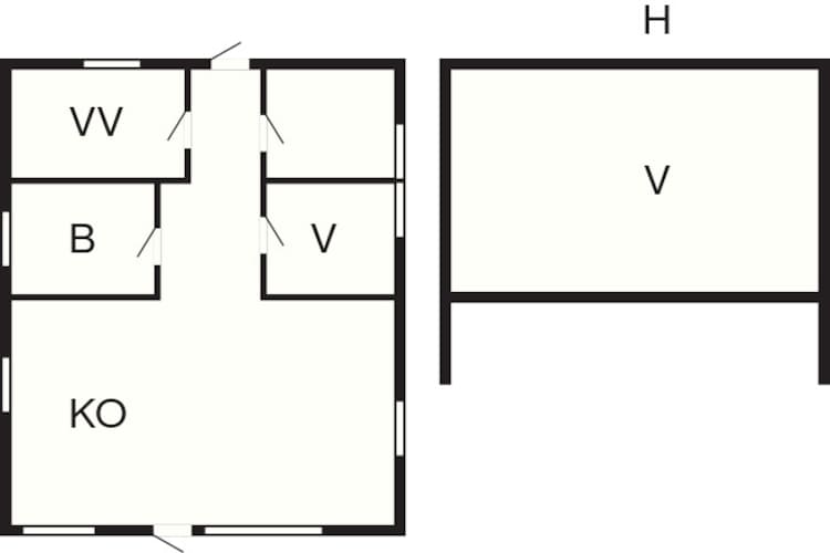 8 Personen Ferienhaus in Jelsa-By Traum - Grundriss