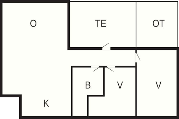 4 persoons vakantie huis in Gilleleje-By Traum-Plattegrond