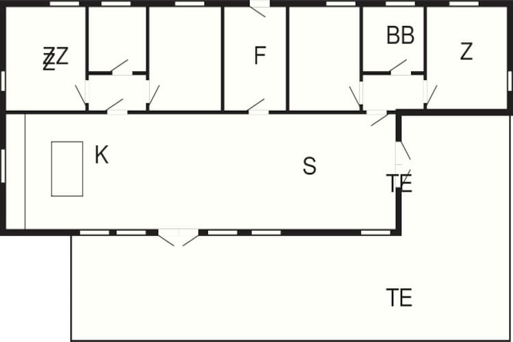6 persoons vakantie huis in Juelsminde-By Traum-Plattegrond