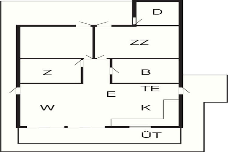 6 persoons vakantie huis in Ringkøbing - Plattegrond