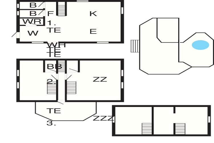 12 Personen Ferienhaus in Flatraket-By Traum-Grundriss