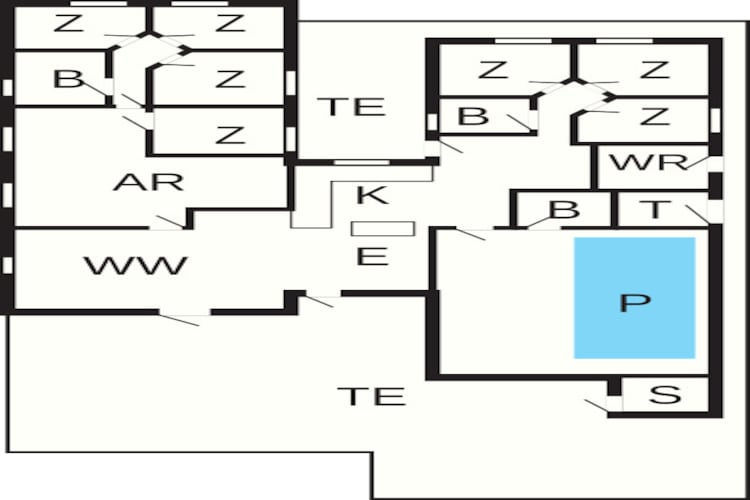 Luxe retraite met zwembad -- By Traum Ferienwohnungen-Plattegrond