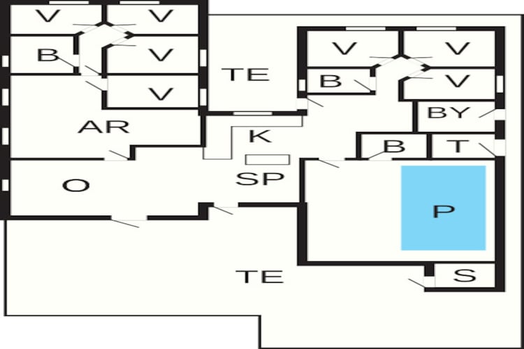 Luxe retraite met zwembad -- By Traum Ferienwohnungen-Plattegrond