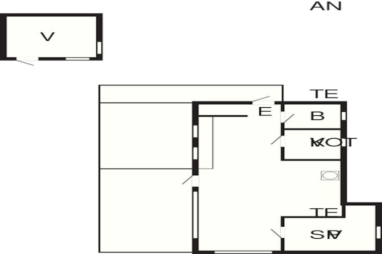 6 persoons vakantie huis in Læsø-By Traum-Plattegrond