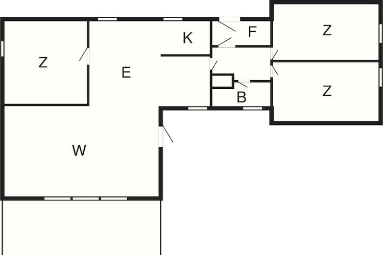 6 persoons vakantie huis in Vesløs-By Traum - Plattegrond