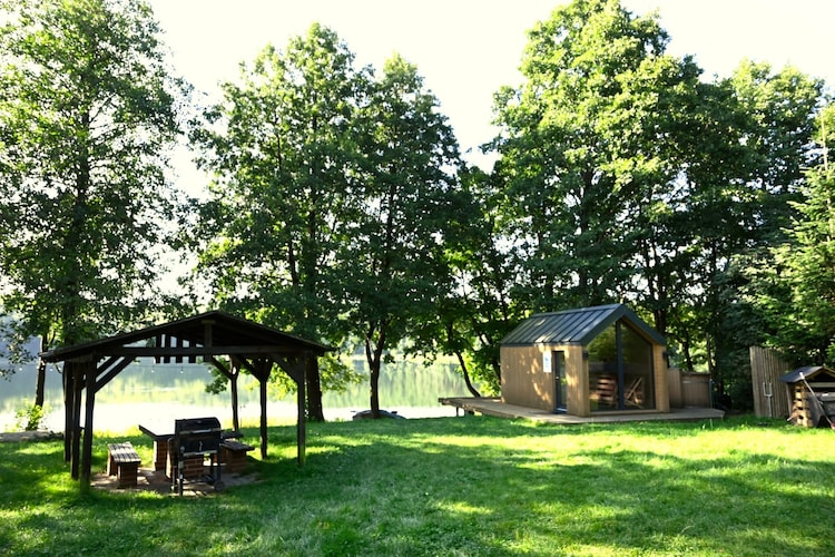 Dom wakacyjny w Starych Czaplach z dużą sauną-Tuinen zomer