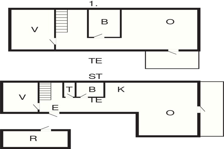 6 persoons vakantie huis in Thyholm-By Traum-Plattegrond