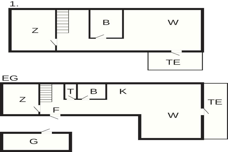 6 persoons vakantie huis in Thyholm-By Traum - Plattegrond