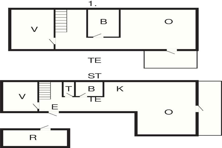 6 persoons vakantie huis in Thyholm-By Traum - Plattegrond