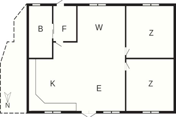 4 persoons vakantie huis in Ebeltoft-By Traum-Plattegrond