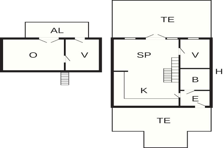6 persoons vakantie huis in Ebeltoft-By Traum-Plattegrond