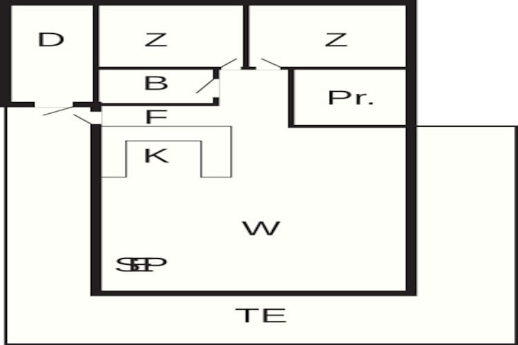 5 person holiday home in Drangedal-By Traum-Floor plan