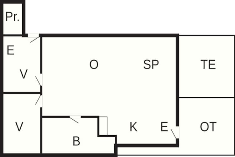 4 persoons vakantie huis in Hemmet-By Traum-Plattegrond