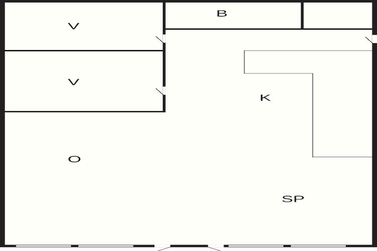 4 persoons vakantie huis in Hemmet-By Traum - Plattegrond