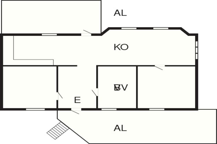 Maison de vacances pour 5 a Bullaren-By Traum - Plan