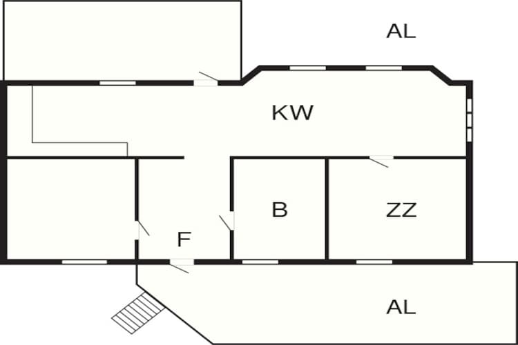Maison de vacances pour 5 a Bullaren-By Traum - Plan