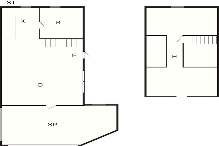 4 persoons vakantie huis in TRENSUM-By Traum-Plattegrond
