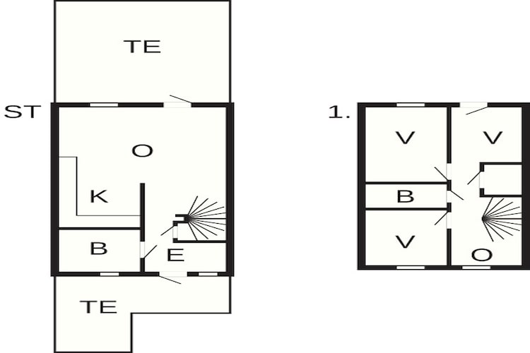 6 person holiday home in VIKBOLANDET-By Traum-Floor plan