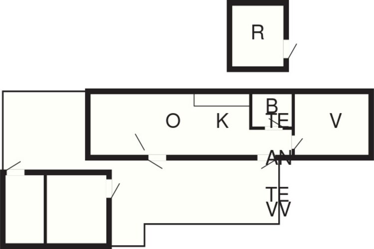 6 persoons vakantie huis in Øster Assels-By Traum-Plattegrond