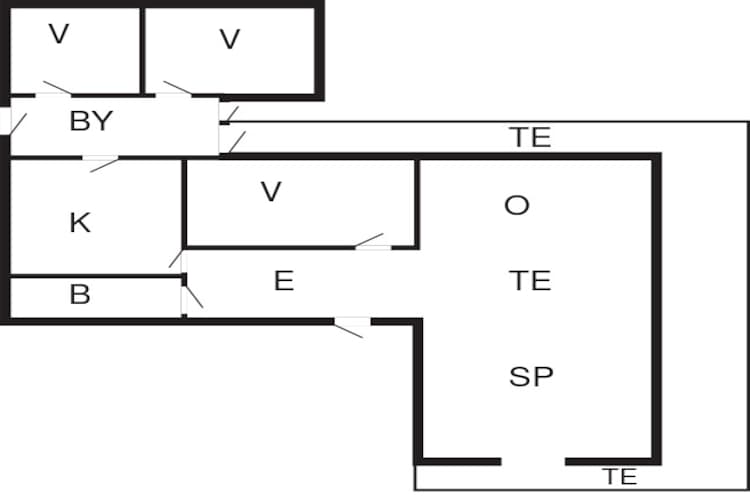 4 Personen Ferienhaus in Malling-By Traum-Grundriss