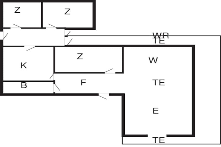 4 Personen Ferienhaus in Malling-By Traum-Grundriss