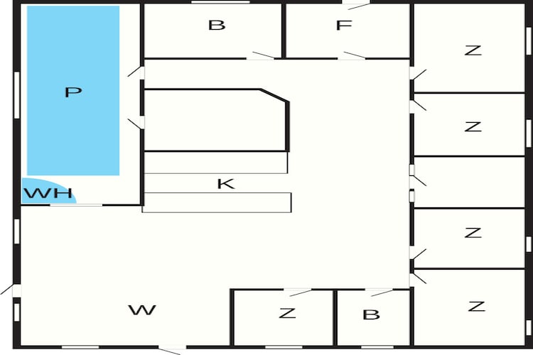 12 persoons vakantie huis in Rødby-By Traum - Plattegrond