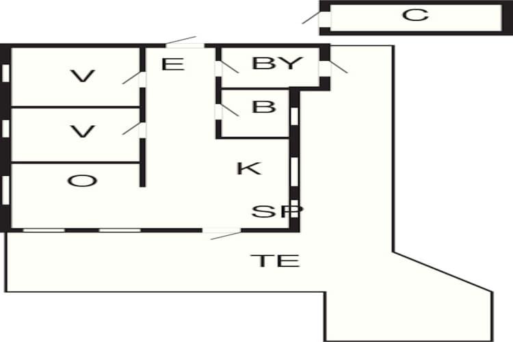4 persoons vakantie huis in Hanstholm-By Traum - Plattegrond
