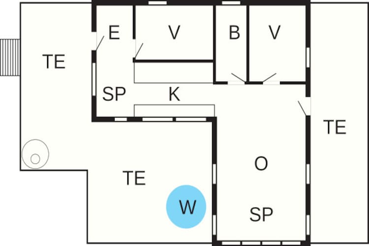 4 persoons vakantie huis in Ebeltoft-By Traum-Plattegrond