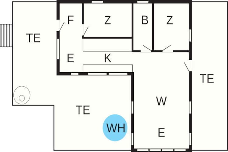 4 persoons vakantie huis in Ebeltoft-By Traum-Plattegrond