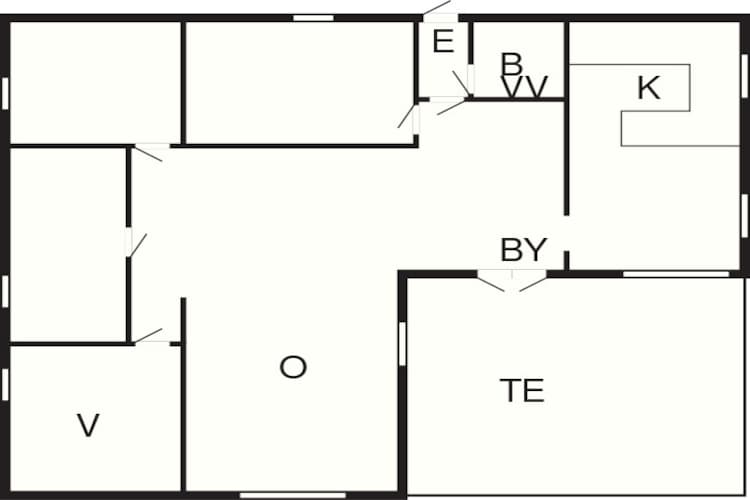 6 Personen Ferienhaus in STURKÖ-By Traum-Grundriss