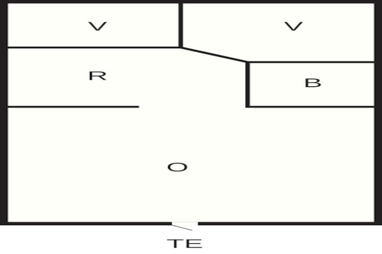 6 persoons vakantie huis in Glesborg-By Traum-Plattegrond